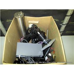 BOX: ASSORTED OPTICAL ACCESSORIES (print sequence:) 70381