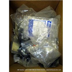 BOX: ASSORTED ELECTRICAL CONNECTORS (print sequence:) 70412
