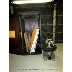 VICKERS INSTRUMENTS M70/2/534 MICROSCOPE (print sequence:) 4001