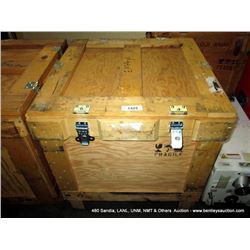 WOOD SHIPPING CRATE