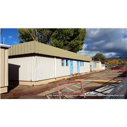 SFPS PORTABLE BUILDING, 28'x60' (2 CLASSROOMS, 1 STRUCTURAL STEEL SUBFRAME WITH A COMMON WALL) LOCAT