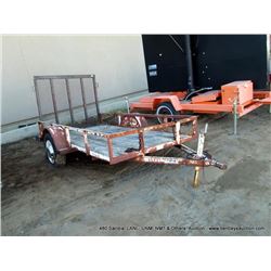 BIG TEX 6x12 TRAILER W/ RAMP, NO TITLE B-046