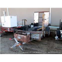 BIG TEX 5x10 UTILITY TRAILER W/ RAMPS, NO TITLE B-045