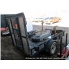 Image 2 : BIG TEX 5x10 UTILITY TRAILER W/ RAMPS, NO TITLE B-045