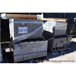 LOT: 4 PALLETS CINDER BLOCKS Location:  Los Alamos Surplus Yard, 381 Eniwetok Street, Los Alamos, NM