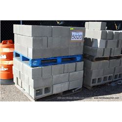 LOT: 4 PALLETS CINDER BLOCKS Location:  Los Alamos Surplus Yard, 381 Eniwetok Street, Los Alamos, NM
