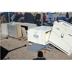 LOT: DIAMOND PLATE TOOLBOXES, CHEMICAL WORKBENCH & TOPS Location:  Los Alamos Surplus Yard, 381 Eniw