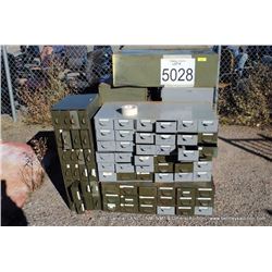 LOT: METAL WORK BINS / DRAWERS Location:  Los Alamos Surplus Yard, 381 Eniwetok Street, Los Alamos, 