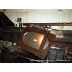 LOT: CABINET DOORS, WINE RACK, GLASS SHELVES