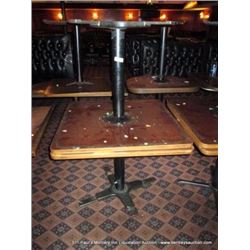 LOT: WOOD DINING TABLES 2X MONEY