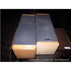 LOT: FISHER PREFERENCE SPEAKERS STV-9050 9X MONEY