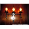 Image 1 : WALL SCONCE 3 LIGHT FIXTURE