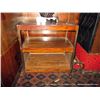 Image 1 : WOODEN CASTERED SERVING CART
