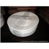 Image 1 : LOT: ROUND DINING PLATES 12X MONEY