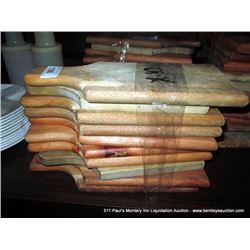 LOT: CUTTING BOARDS 10X MONEY