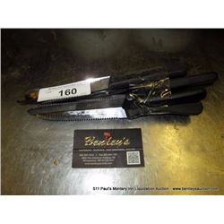 LOT: STEAK KNIVES 10X MONEY