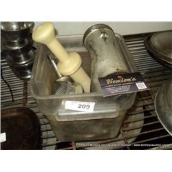 LOT: MIXER ACCESSORIES