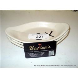 LOT: GRAVY DISHES 3X MONEY