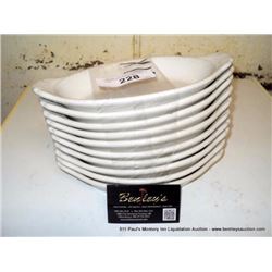 LOT: GRAVY DISHES 10X MONEY