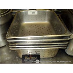 LOT: FOOD WARMING PANS 5X MONEY
