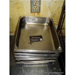LOT: FOOD WARMING PANS 5X MONEY
