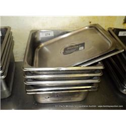 LOT: FOOD WARMING PANS 5X MONEY