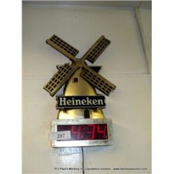 HEINEKEN DIGITAL WALL CLOCK