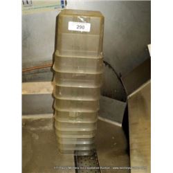 LOT: PLASTIC FOOD CONTAINERS 10X MONEY
