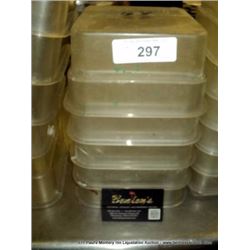LOT: PLASTIC FOOD CONTAINERS 17X MONEY