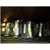 Image 1 : LOT: STAINLESS PITCHERS 9X MONEY