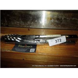 LOT: METAL TONGS 2X MONEY