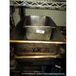 LOT: FOOD WARMING PANS 3X MONEY