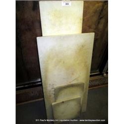 LOT: CUTTING BOARDS 4X MONEY