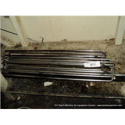 LOT: METAL RACKS