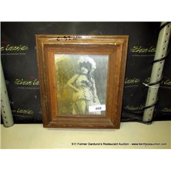 15"X13" FRAMED PICTURE-WOMEN