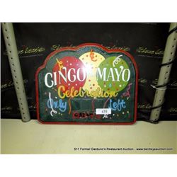 14"X18" CINCO DE MAYO SIGN