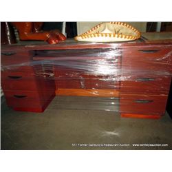 6-DRAWER COMPUTER DESK