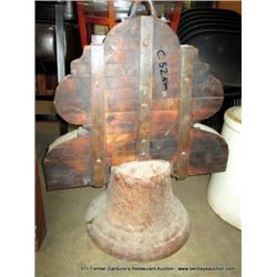 DECORATIVE METAL BELL