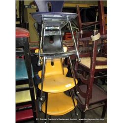 LOT: VINYL CHAIRS 4X MONEY