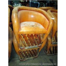 LOT: EQUIPALES CUSHION CHAIRS 2X MONEY