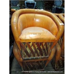 LOT: EQUIPALES CUSHION CHAIRS 2X MONEY