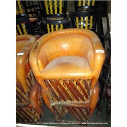 LOT: EQUIPALES CUSHION CHAIRS 2X MONEY