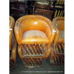 LOT: EQUIPALES CUSHION CHAIRS 2X MONEY