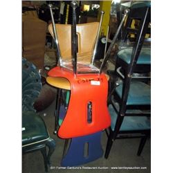 LOT: VINYL CHAIRS 4X MONEY
