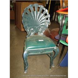 LOT: METAL & CUSHION CHAIRS 2X MONEY