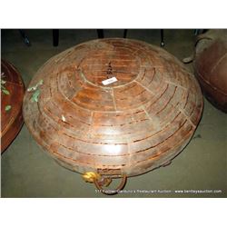 DECORATIVE METAL POT