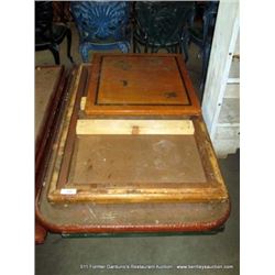 LOT: WOOD TABLE TOPS 6X MONEY