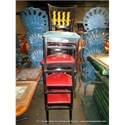 LOT: WOOD & CUSHION CHAIRS 4X MONEY