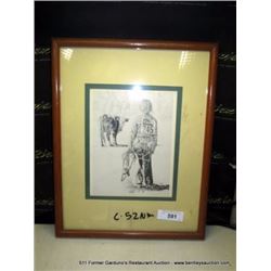 15"X19" SKETCH-RODEO