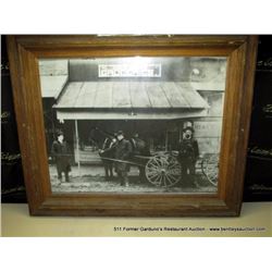 22"X25" PICTURE-STAGE COACH